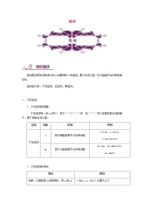 中考英语二轮复习专题讲与练： 冠词（含详解）