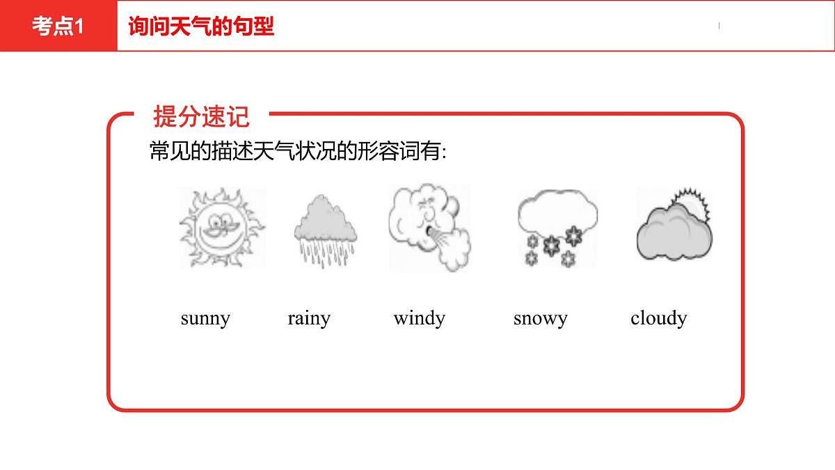 2021年仁爱版中考英语复习 第一部分·第六课时·七年级下 Unit 8课件第4页