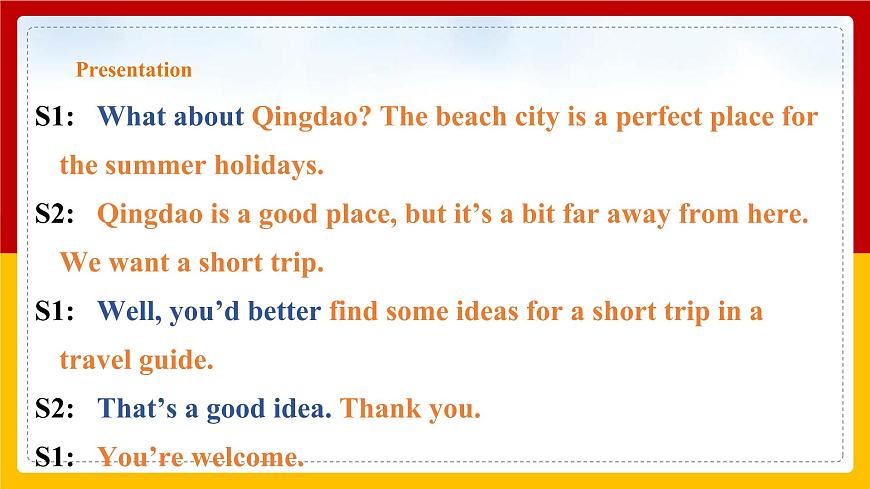 Unit 2  Period 5 Speaking & Writing （課件）第7頁