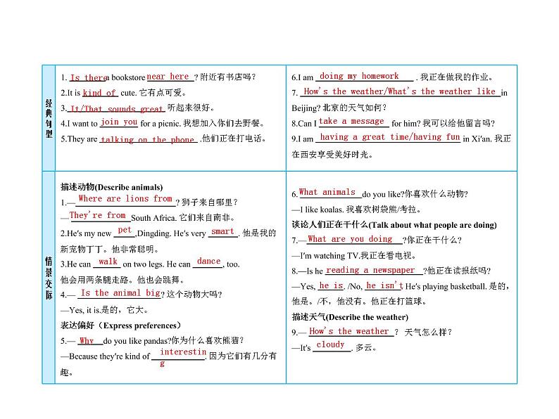 (人教新目标版)中考英语一轮复习课时4七下Units5_8课件(含答案)04