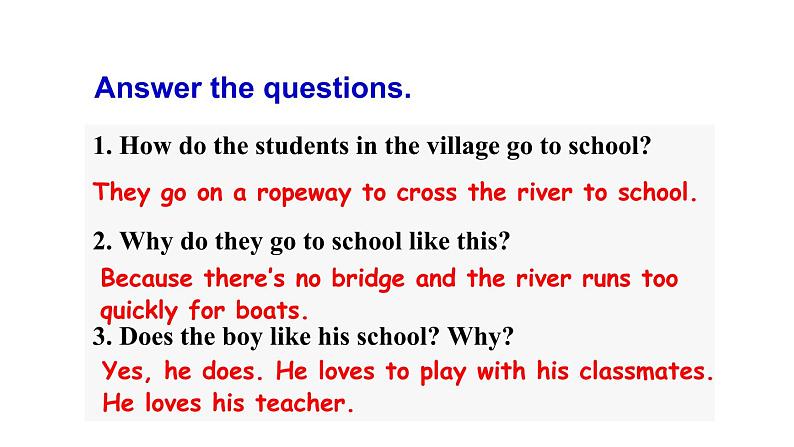 Unit 3 How do you get to school_【教学课件+教案+导学案+-知识点总结+教材听力原文及译文+课文及单词录音+练习题】08
