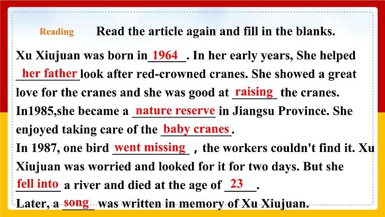 Unit 5 Period 4 More practice and culture corner(课件+教案+学案+练习)07