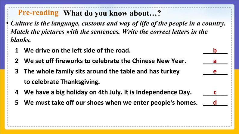Unit 2 Culture shock Period 1 ReadingⅠ课件第5页