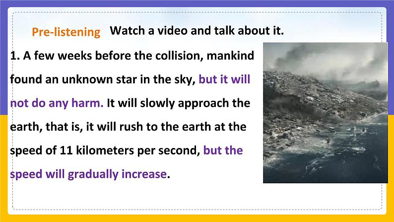 Unit 4 Natural disasters Period 2 Reading II & Listening 课件第6页