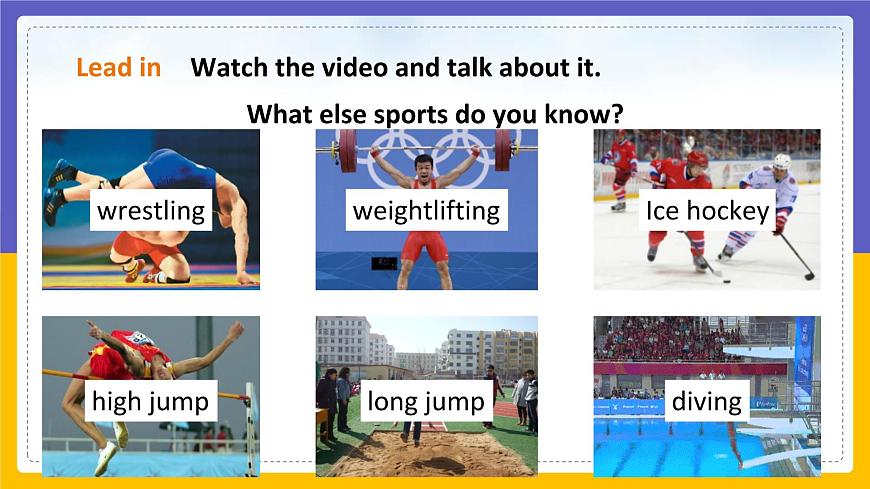 Unit 5 Sport Period 1 ReadingⅠ課件第4頁