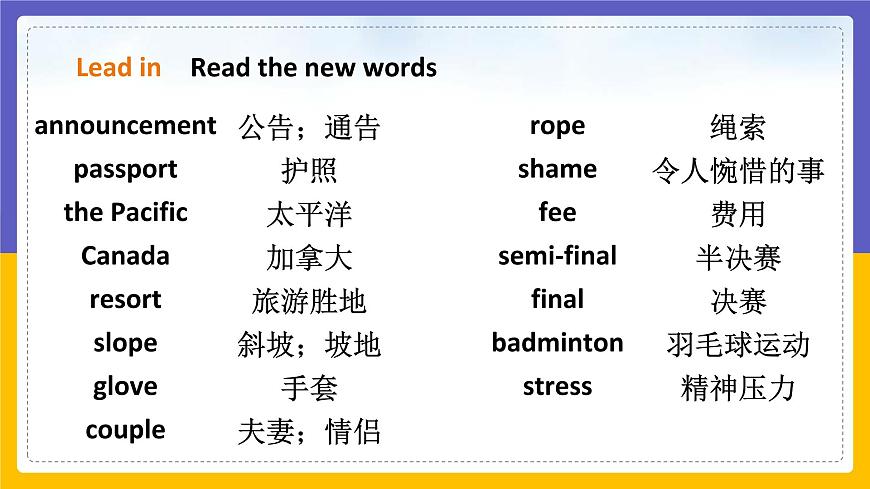Unit 5 Sport Period 1 ReadingⅠ課件第5頁