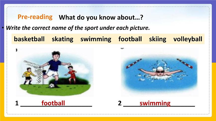 Unit 5 Sport Period 1 ReadingⅠ課件第8頁