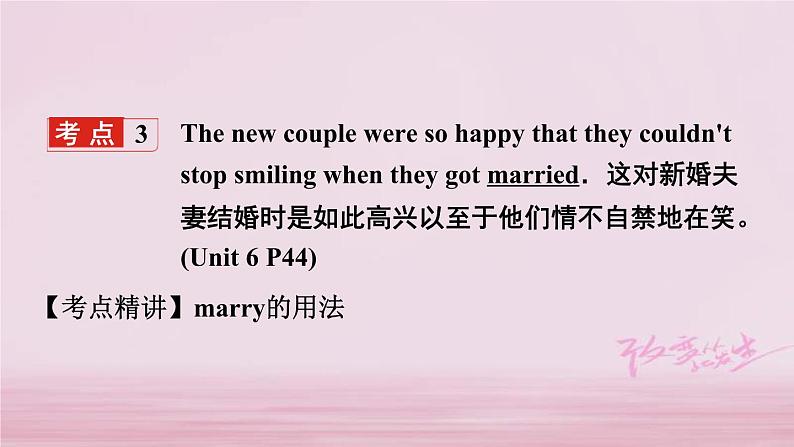 (人教新目标版)中考英语一轮复习夯实基础过教材八下Units5_6课件(含答案)08