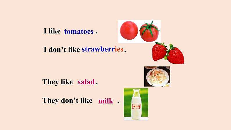 人教版七年级英语上册课件:Unit 6 Do you like bananas_Section A Grammar Focus-3c(共有PPT30张,无音频)04