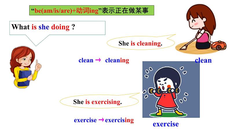 Unit 6 I’m watching TV. SectionA (1a-2c )第6页