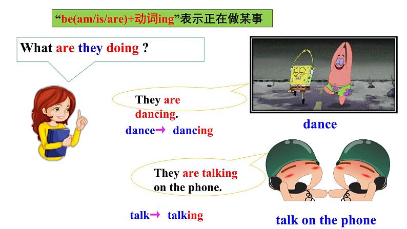 Unit 6 I’m watching TV. SectionA (1a-2c )第7页