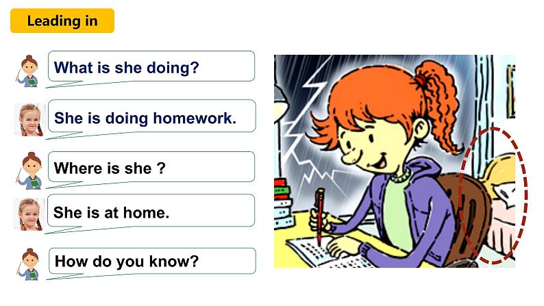 Unit 5 What were you doing when the rainstorm came Section A 1a-2d 课件 (共33张)PPT第4页
