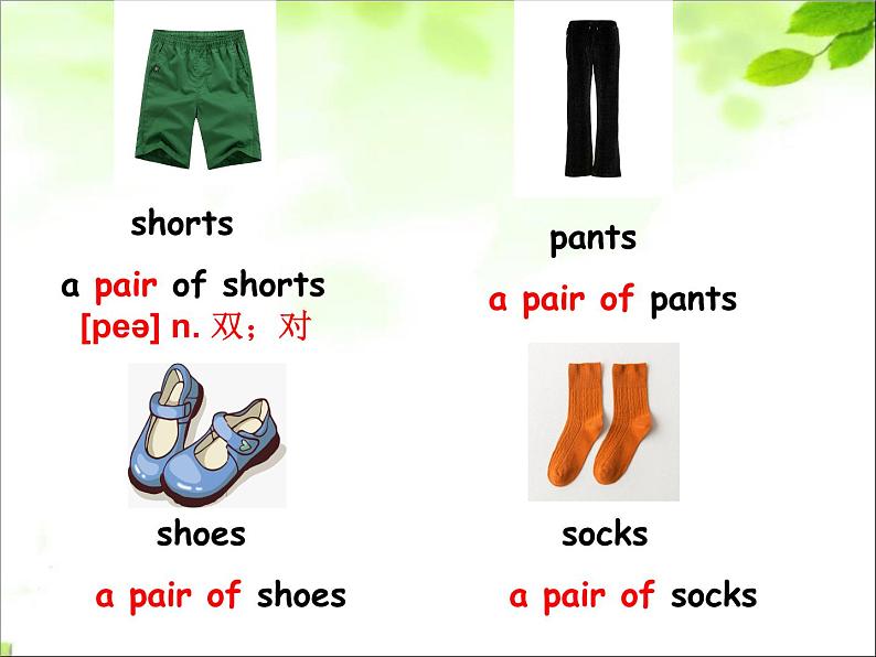 冀教版(三起)英语七年级上册 Unit 2 Colours and Clothes 12:Let 's Go Shopping(课件)第6页