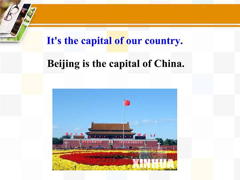 冀教版(三起)英语七年级上册 Unit 8 Countries around the World Lesson 45 China(课件)第7页
