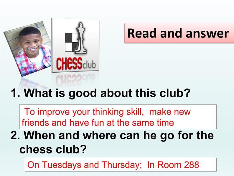 冀教版(三起)英语七年级下册 Unit 4 After-School Activities Lesson 20 Join our club(课件)第5页