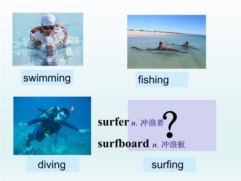 冀教版（三起）英语七年级下册 Unit 6  Seasons-Lesson 35 Surfing in Sydney（课件）05