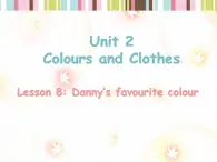 冀教版（三起）英语七年级上册 Unit 2  Colours and Clothes lesson8 Danny's favourite colour（课件）