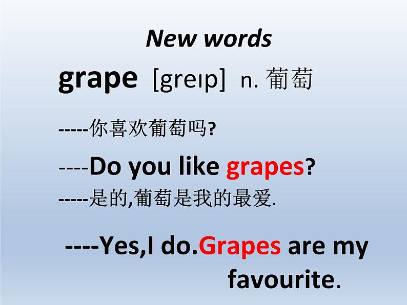 冀教版(三起)英语七年级上册 Unit 4 Food and restaurants Lesson 21 At the Market(课件)04