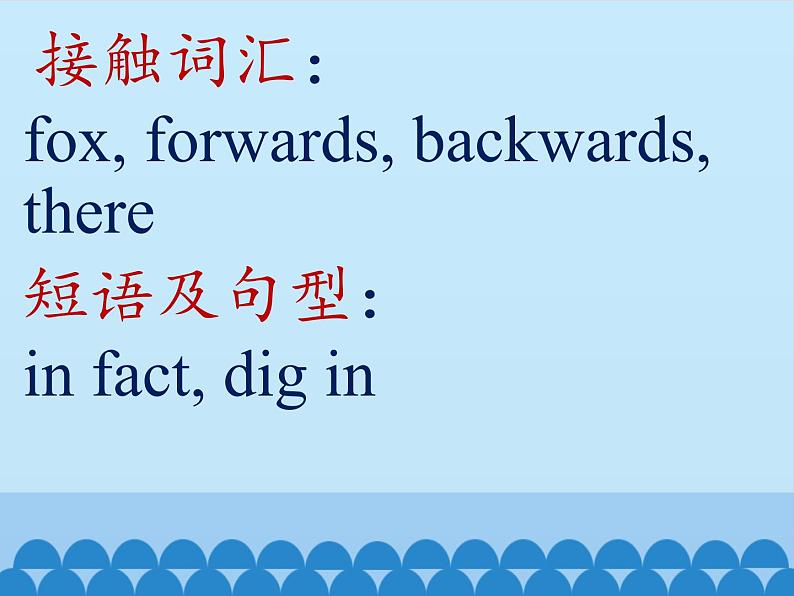 冀教版(三起)英语七年级下册 Unit 5 I Love Learning English!-Lesson 27_(课件)03