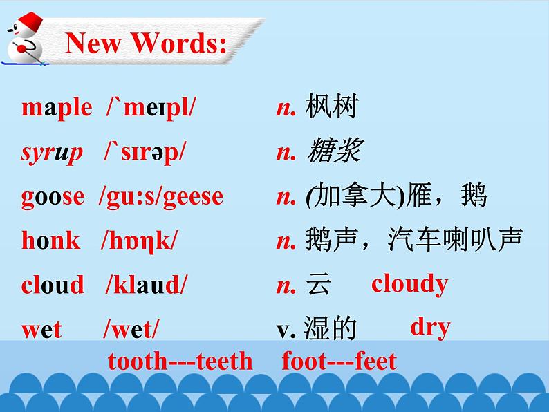 冀教版(三起)英语七年级下册 Unit 6 Seasons-Lesson 34_(课件)04