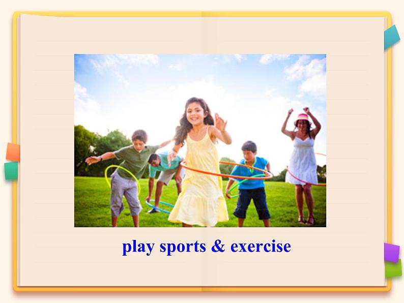 冀教版(三起)英语七年级下册 Unit 7 Sports and Good Health_lesson 38 Stay Healthy!(课件)第6页