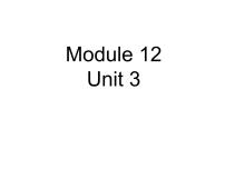 英语外研版 (新标准)Module 12 Western musicUnit 3 Language in use集体备课课件ppt