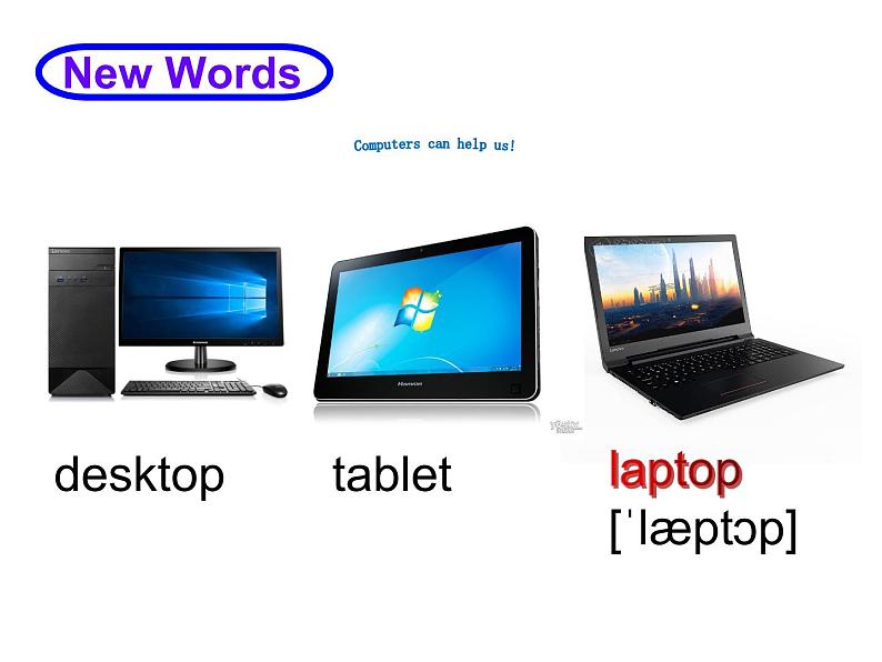 冀教版(三起)英语八年级下册 Lesson20:A Computer Helps!(课件)05