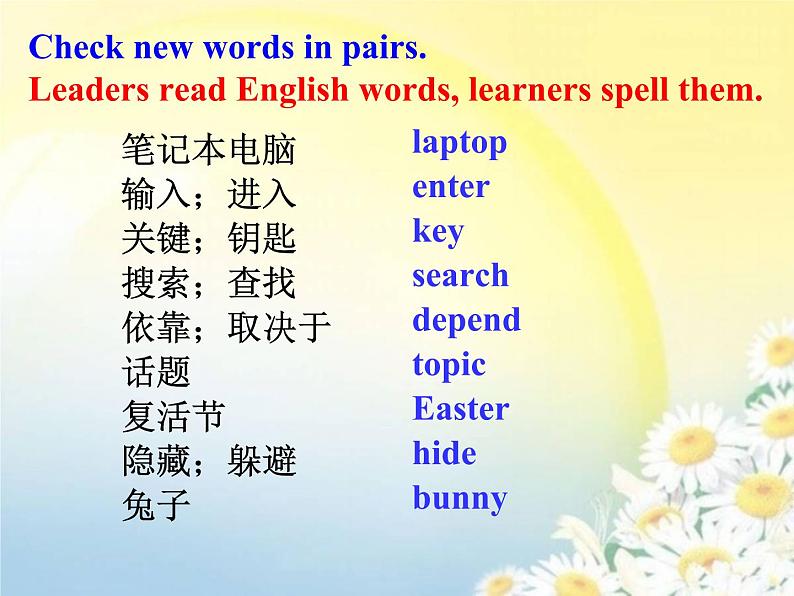 冀教版(三起)英语八年级下册 Lesson 20 A Computer Helps!(课件)04
