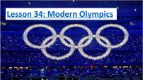 冀教版（三起）英语八年级下册 Lesson 34 Modern Olympics（课件）