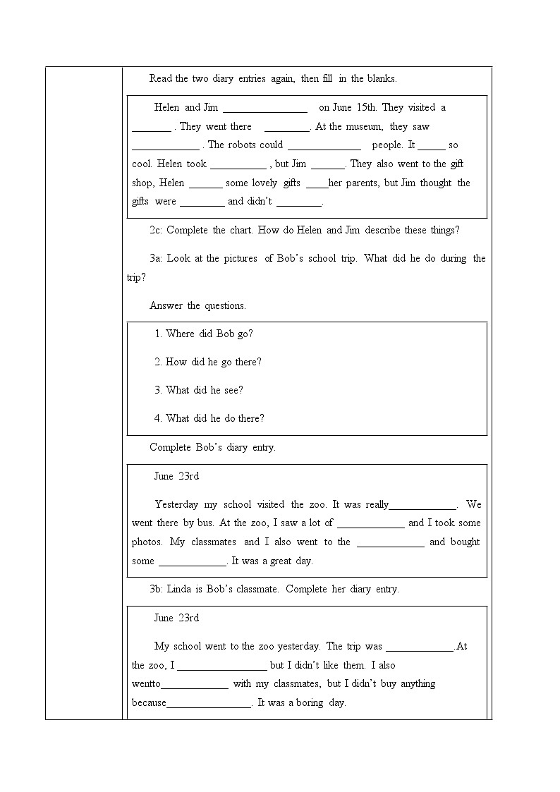 Unit 11 Section B 2a-Self Check课件+教案+练习+音频 人教版英语七下03