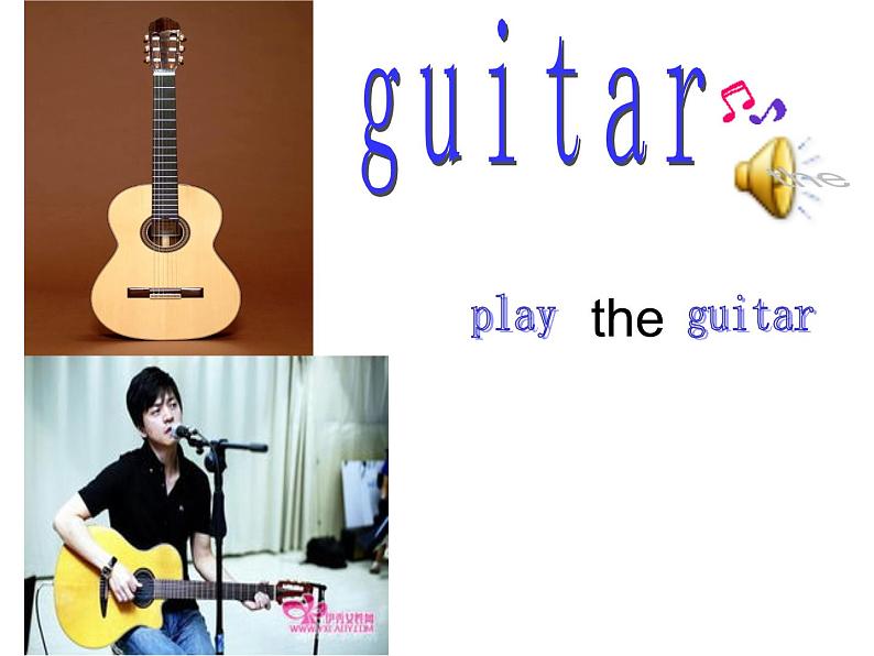 人教新目标(Go for it)版英语七年级下 Unit1 Can you play the guitar Section B 课件第3页