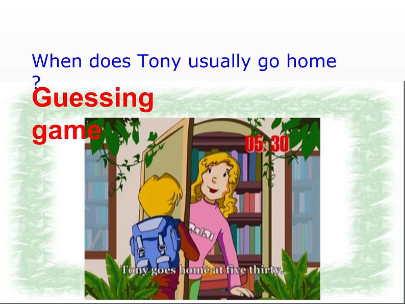 人教新目标(Go for it)版英语七年级下 Unit 2 What time do you go to school? Section B_6 课件第7页