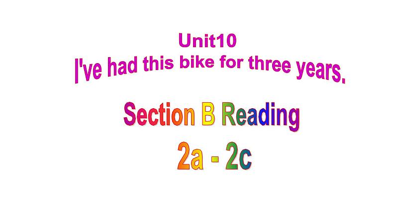 人教版八年级下unit 10 Reading第1页