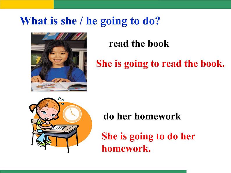 外研版英语七年级下册 Module 3 Unit 1 What are you going to do at the weekend? 课件第4页