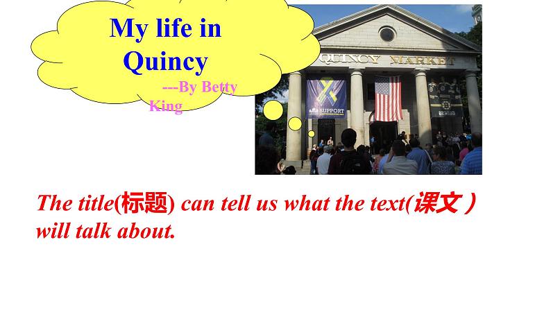 外研版英语七年级下册 Module 7 Unit 2 I was born in Quincy 课件06