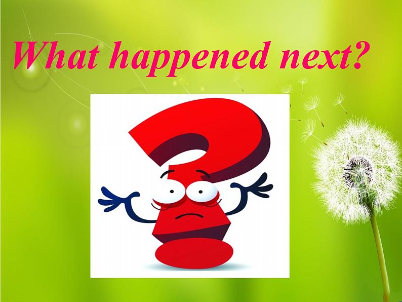 外研版英语七年级下册 Module 8 Unit 2 Goldilocks hurried out of the house 课件第6页
