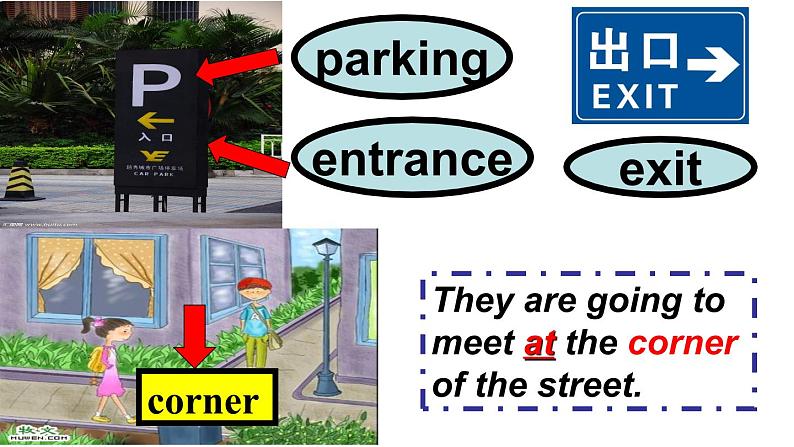 2020-2021学年牛津译林版英语七年级下册Unit 4 Finding your way Integrated skills 课件第7页