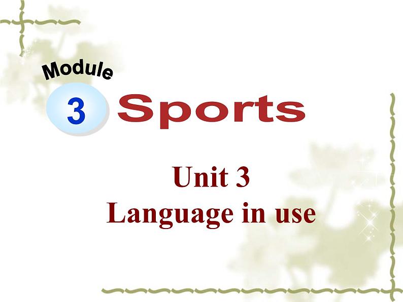 外研版 (新标准) > 八年级上册Module 3 Unit 3课件PPT01