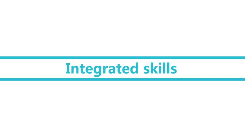 2020—2021学年七年级下册牛津译林英语Unit6　Inegrated skills&Study skills 课件02