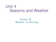 北师大版七下Unit 4SeasonsandWeather/Lesson10Weatherin课件PPT