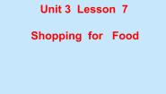 北师大版七年级下册Lesson 7 Shopping for Food图文ppt课件