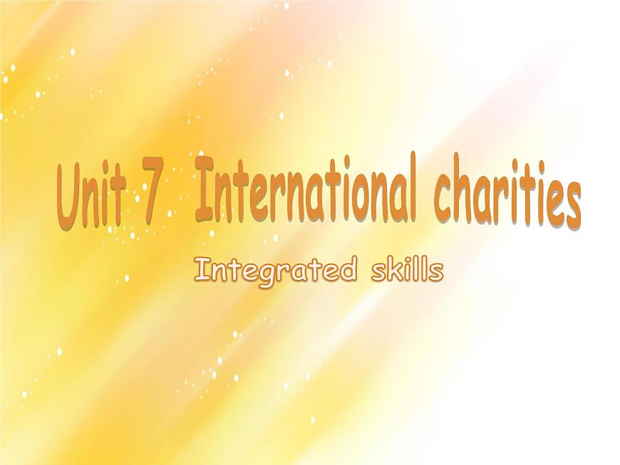 Unit 7 Integrated skills課件2021-2022學(xué)年牛津譯林版英語八年級下冊第1頁