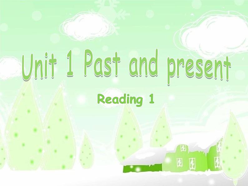 Unit 1 Reading 1课件2021-2022学年牛津译林版八年级下册英语第1页