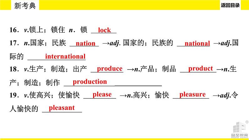 人教版新目标期末复习九年级Units 5—6课件PPT第6页