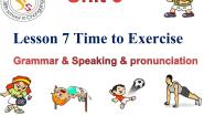 初中英语 北师大2011课标版 八年级上册 Speaking Making comparisons Lesson 7 Time to Exercise 课件