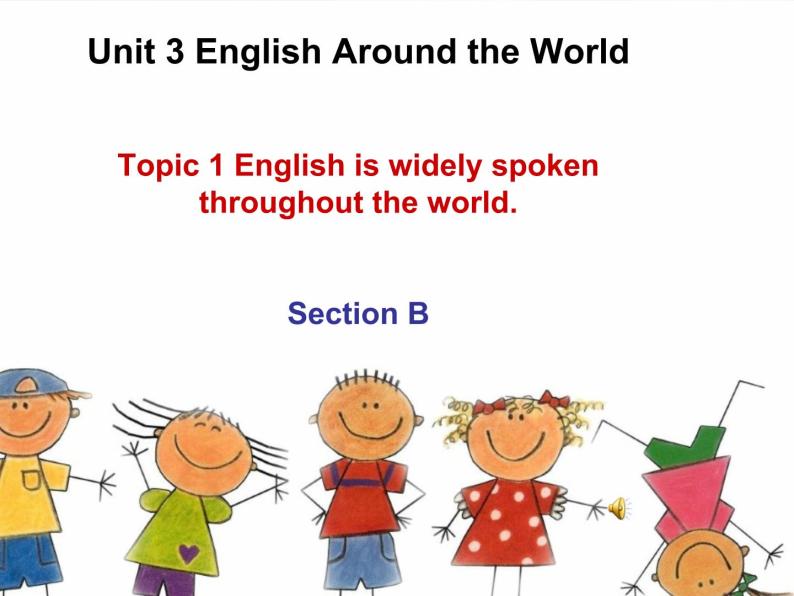 初中英语 科普2011课标版 九年级上册 Section A UNIT3 TOPIC1 课件01