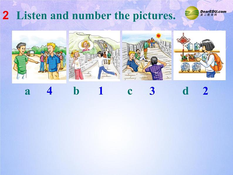外研版七年级英语上册 Module 9 People and places Unit 1 We’re enjoying the school trip a lot课件08