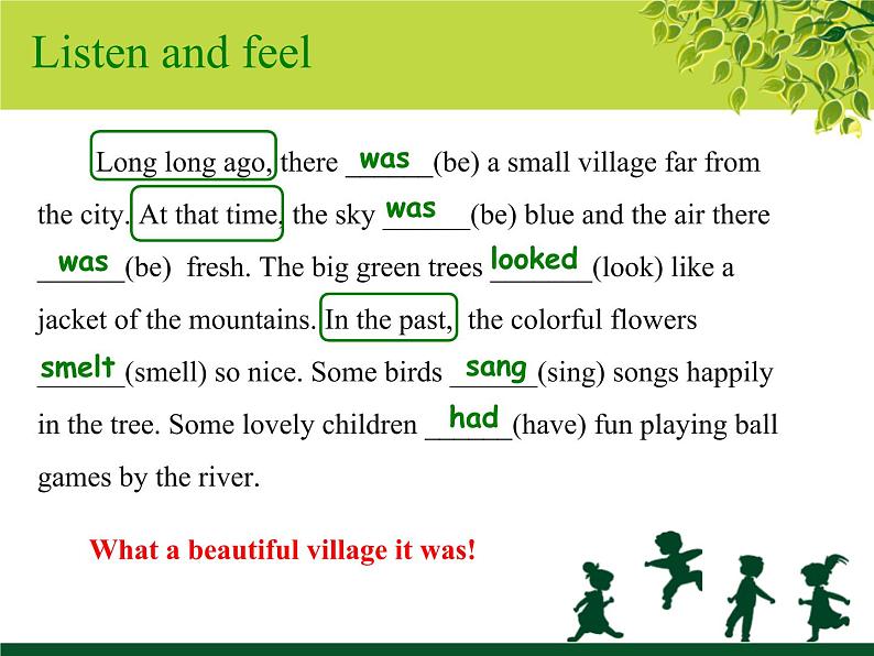 初中英语科普版(仁爱)7B unit7 topic3 everyone had a good time Section D Past tense部优课件第8页