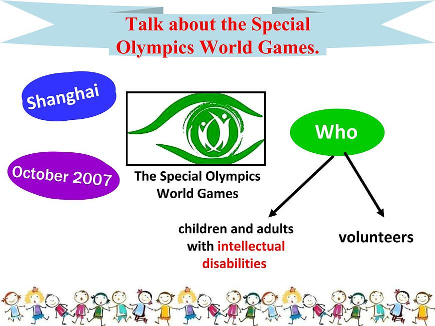 初中英語牛津譯林版8B unit6 Reading2 The Special Olympics World Games部優(yōu)課件第3頁