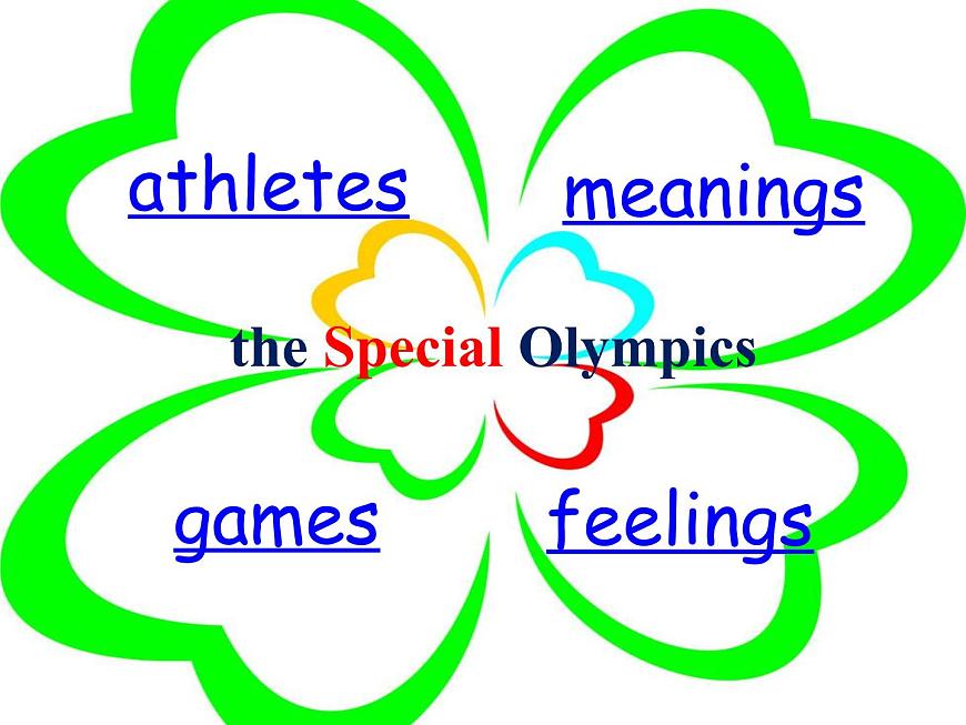 初中英語牛津譯林版8B unit6 Reading2 The Special Olympics World Games部優(yōu)課件第5頁